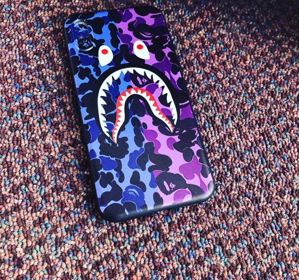 bape blue purple