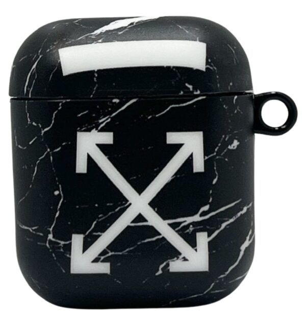 BLACK/WHITE 'OW' MARBLE X CASE