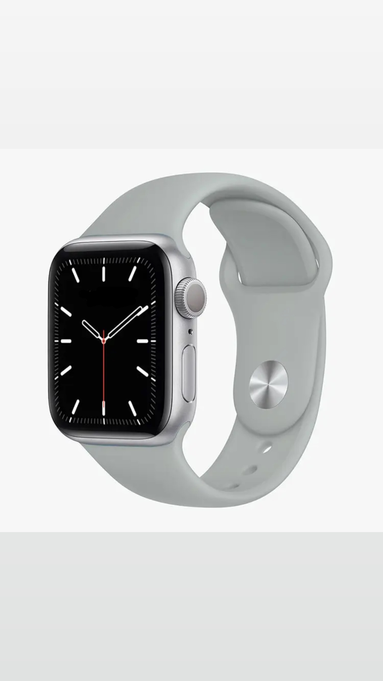 CONCRETE SILICONE APPLE WATCH STRAP - Hype Accessories